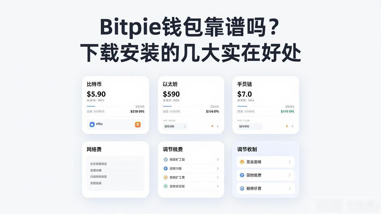 Bitpie钱包靠谱吗?下载安装的几大实在好处