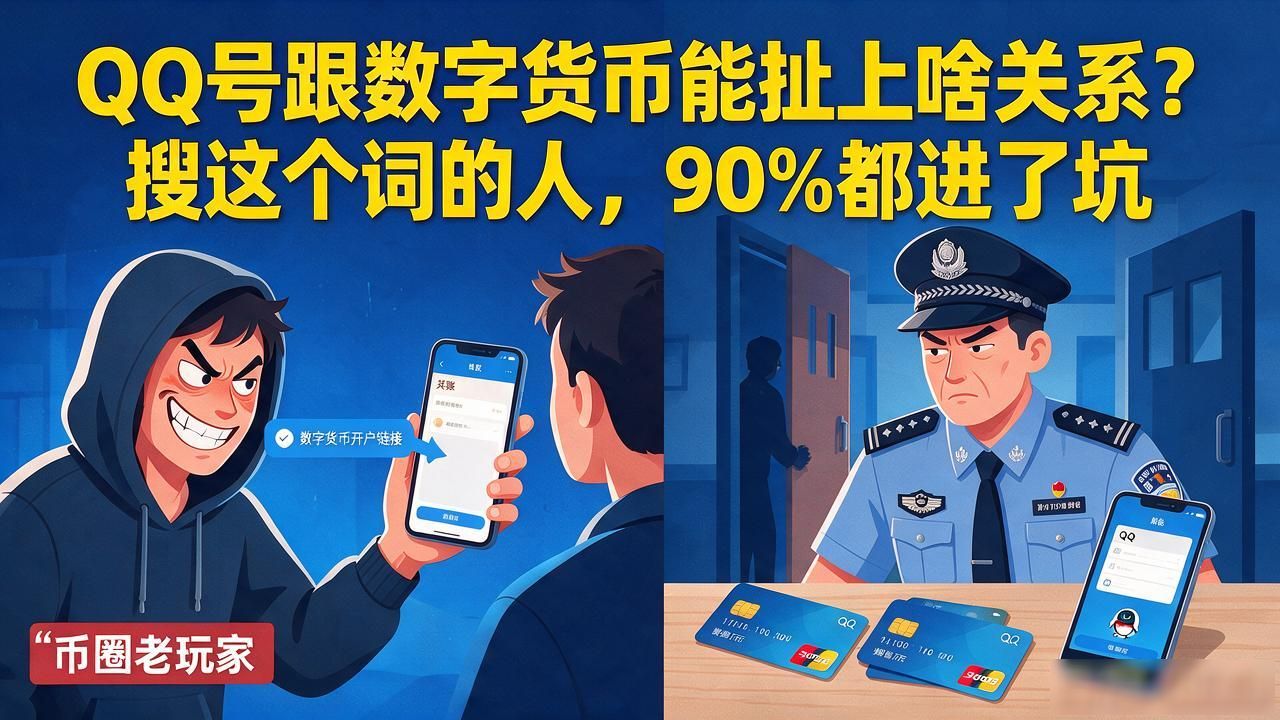 QQ号跟数字货币能扯上啥关系？搜这个词的人，90%都进了坑