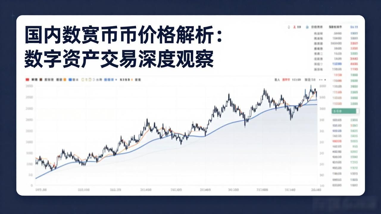 国内数字货币价格解析:数字资产交易深度观察