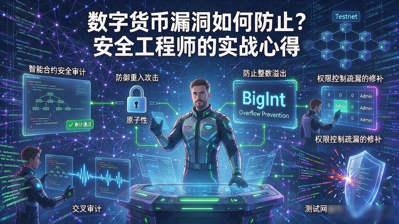 数字货币漏洞如何防止?安全工程师的实战心得