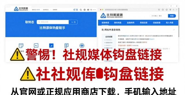 社交媒体上的比特派钱包下载链接,警惕骗子陷阱
