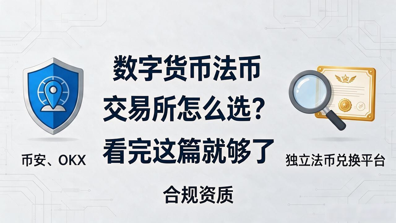 数字货币法币交易所怎么选？看完这篇就够了