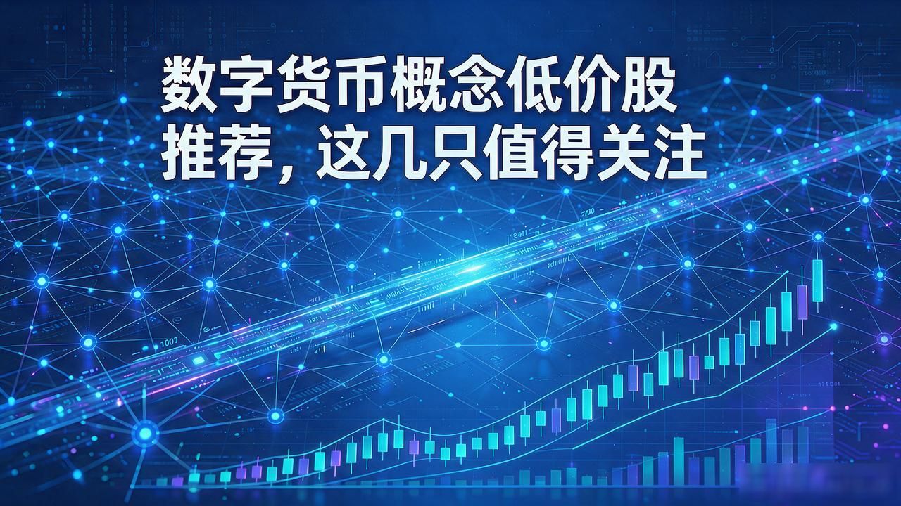 数字货币概念低价股推荐，这几只值得关注