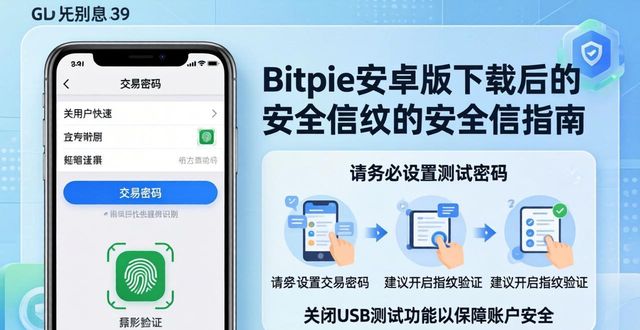 Bitpie安卓版下载后:新手必读三步指南