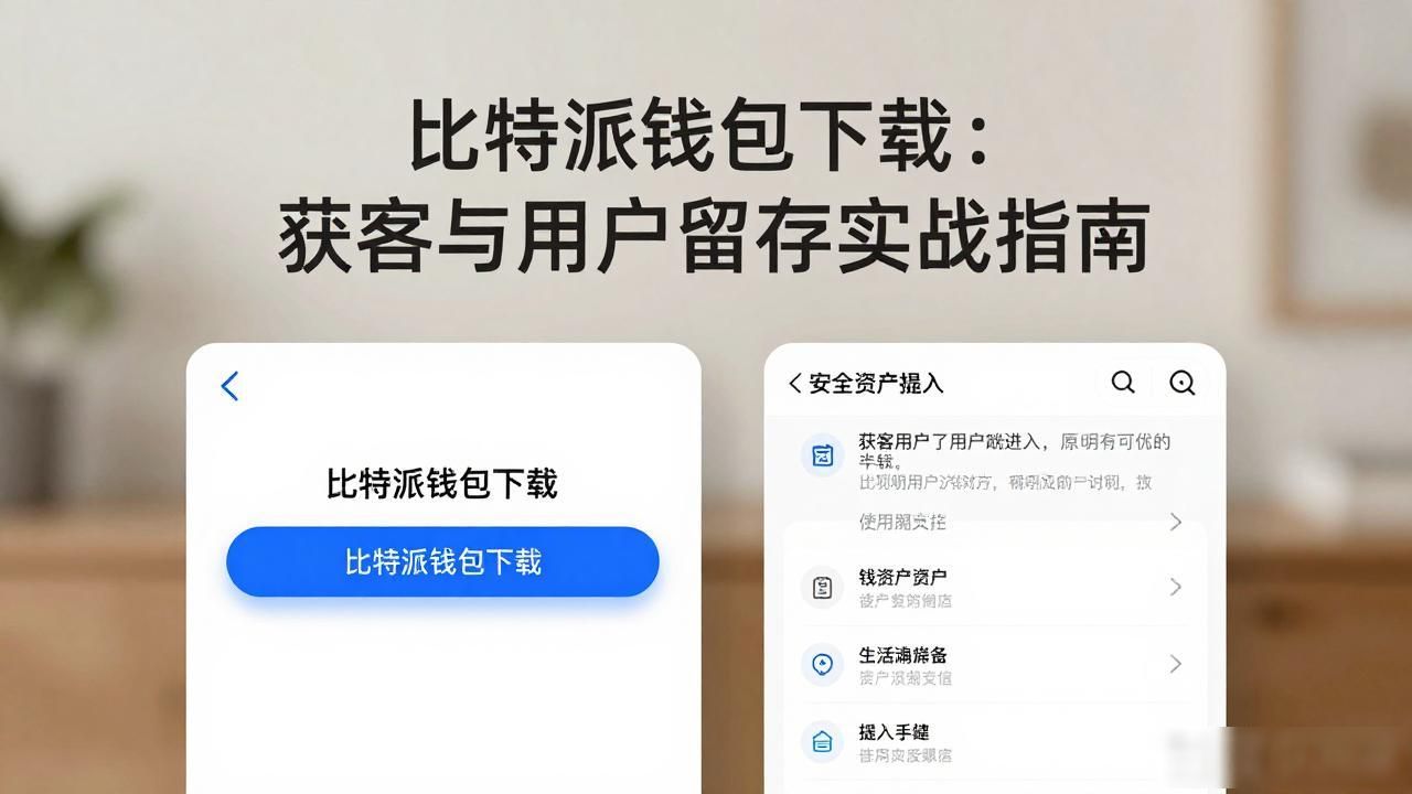 比特派钱包下载:获客与用户留存实战指南