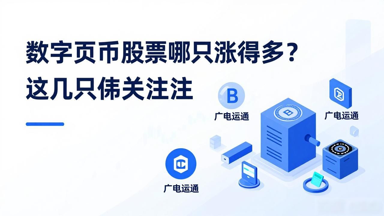数字货币股票哪只涨得多?这几只值得关注