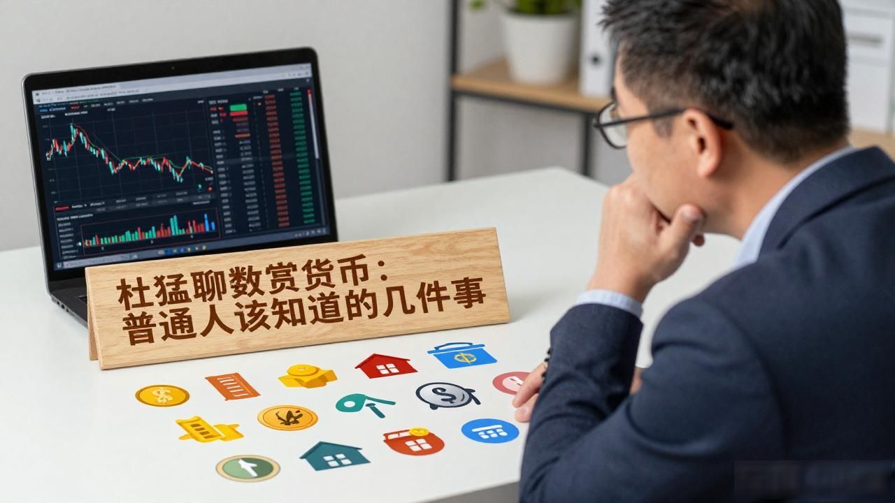 杜猛聊数字货币：普通人该知道的几件事