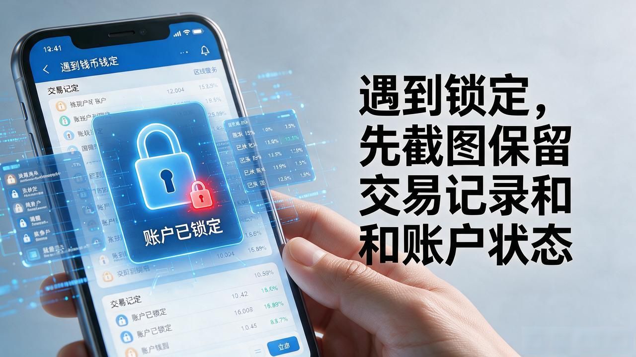 数字货币被锁了怎么办？普通人能做的几件事救回资产