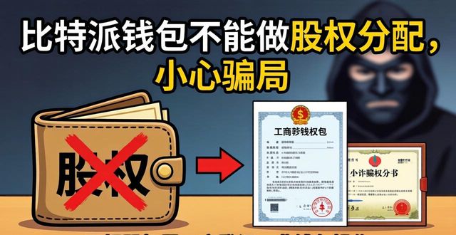 比特派钱包不能做股权分配,小心骗局