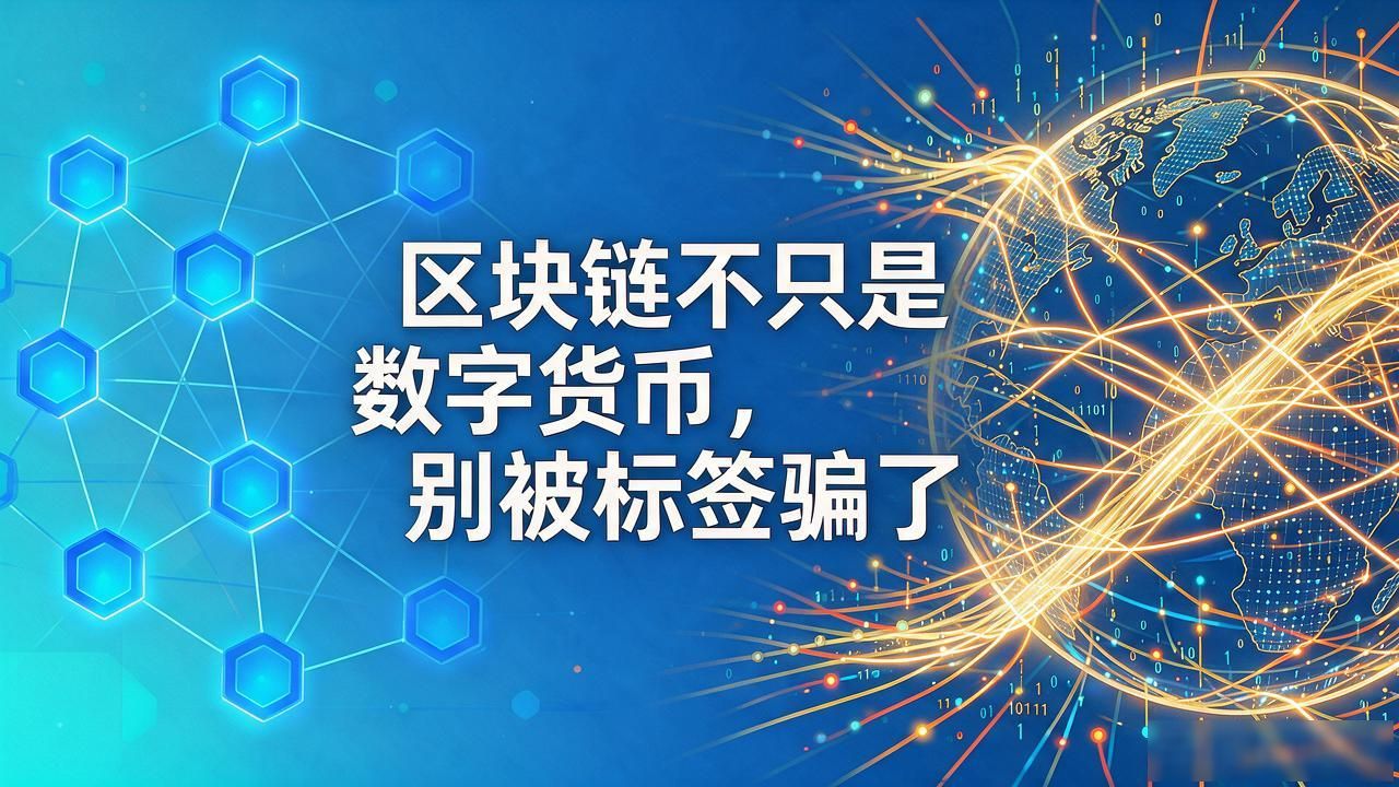 区块链不只是数字货币，别被标签骗了