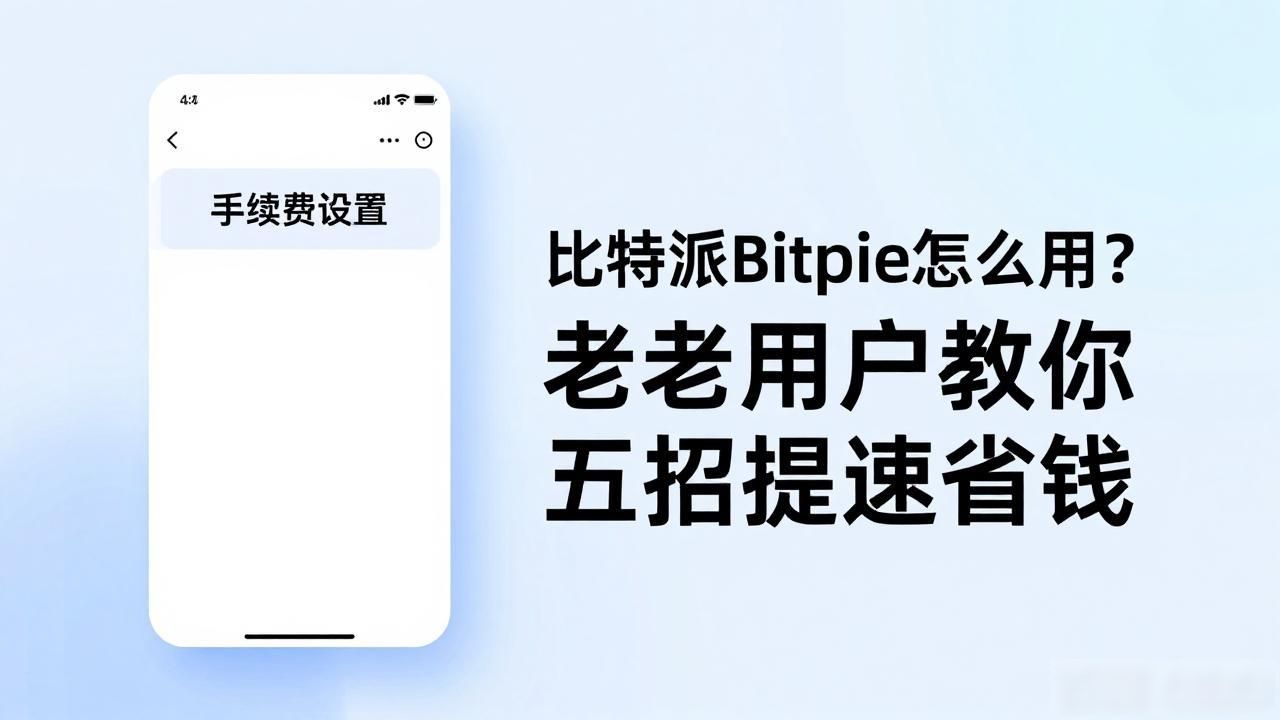 比特派Bitpie怎么用?老用户教你五招提速省钱