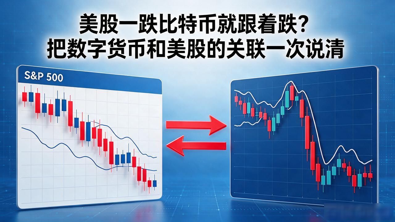 美股一跌比特币就跟着跌？把数字货币和美股的关联一次说清
