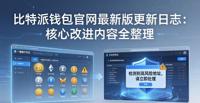 比特派钱包官网最新版更新日志：核心改进内容全整理