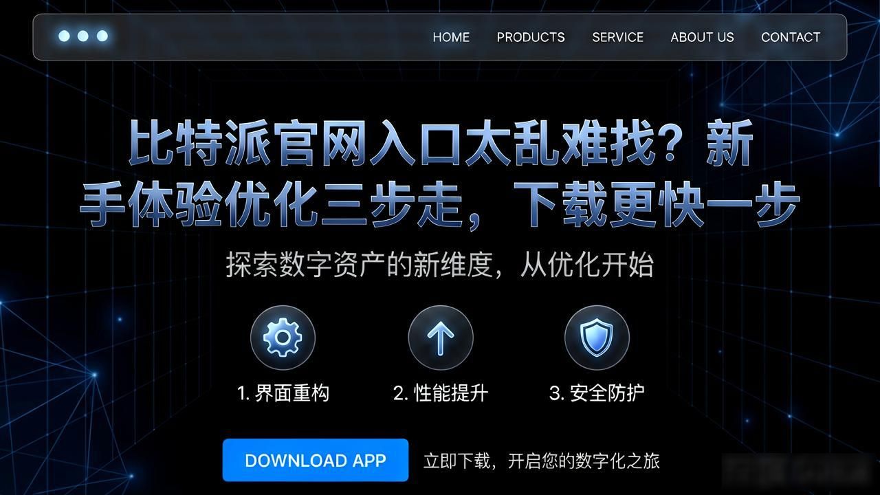 比特派官网入口太乱难找？新手体验优化三步走，下载更快一步
