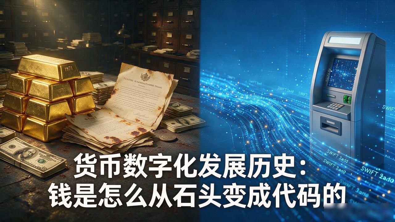 货币数字化发展历史：钱是怎么从石头变成代码的