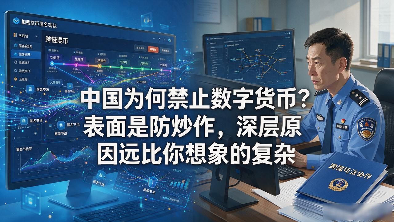 中国为何禁止数字货币？表面是防炒作，深层原因远比你想象的复杂
