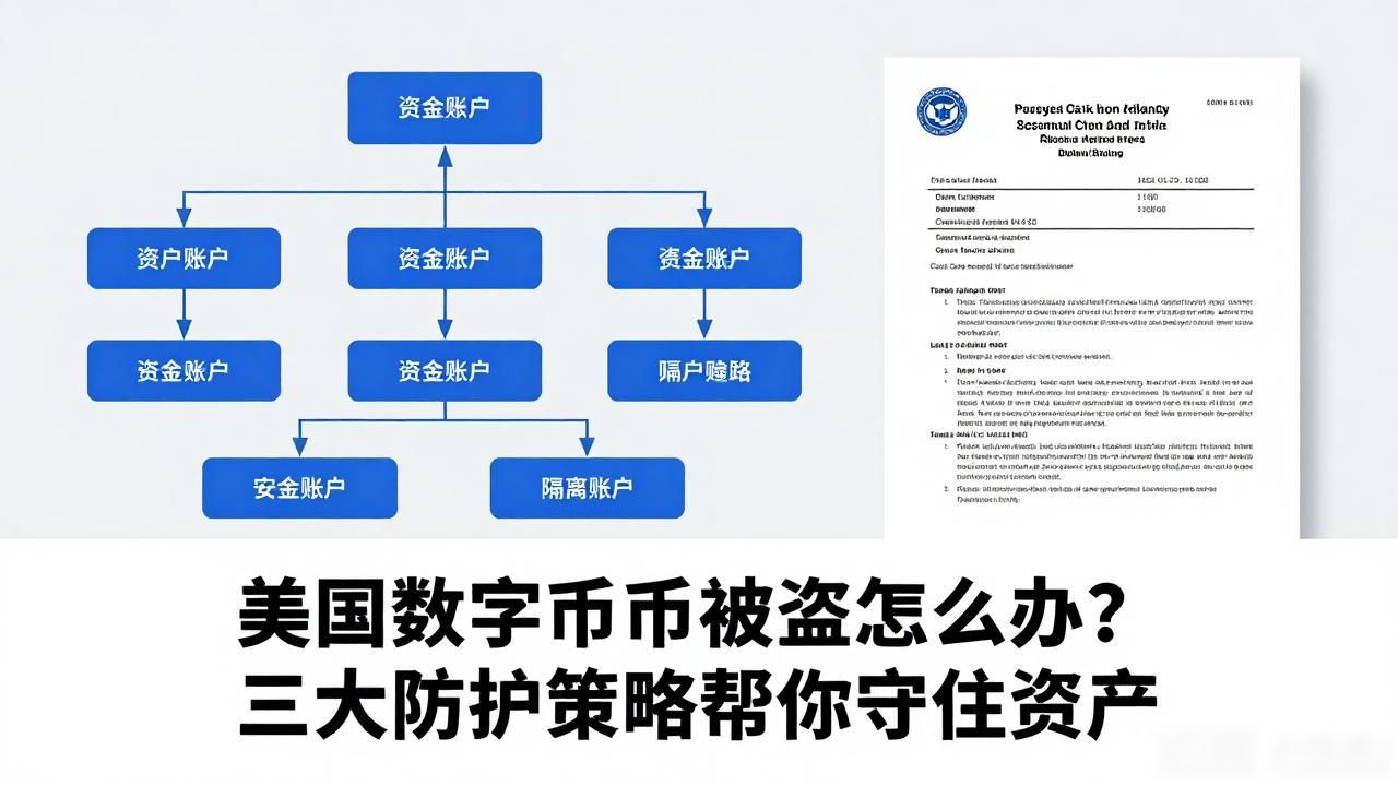 美国数字货币被盗怎么办？三大防护策略帮你守住资产