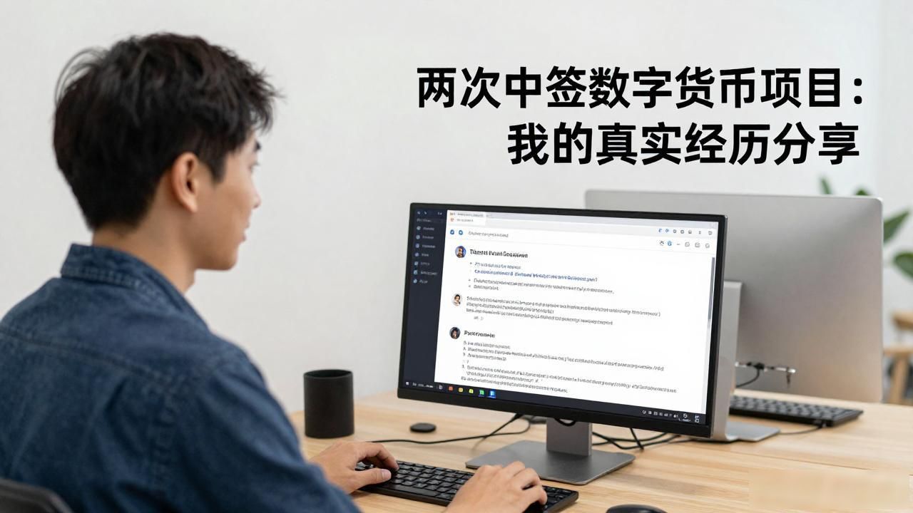 两次中签数字货币项目：我的真实经历分享