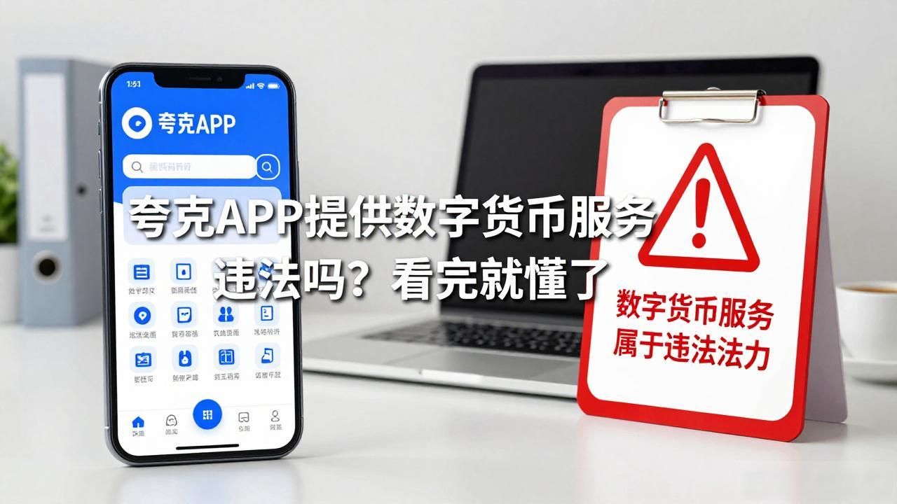 夸克APP提供数字货币服务违法吗？看完就懂了