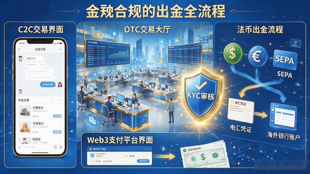 数字货币怎么变成现金？C2C、OTC、法币出金这几条路讲明白