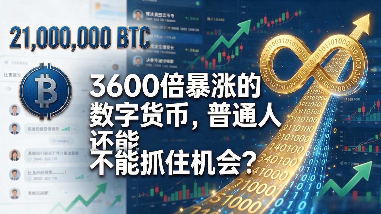 3600倍暴涨的数字货币，普通人还能不能抓住机会