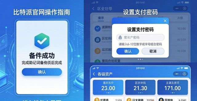 比特派官网操作指南:新用户必看