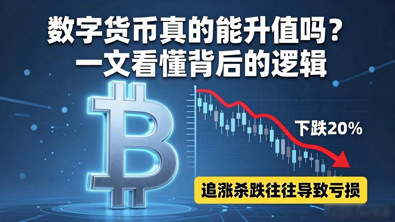 数字货币真的能升值吗?一文看懂背后的逻辑