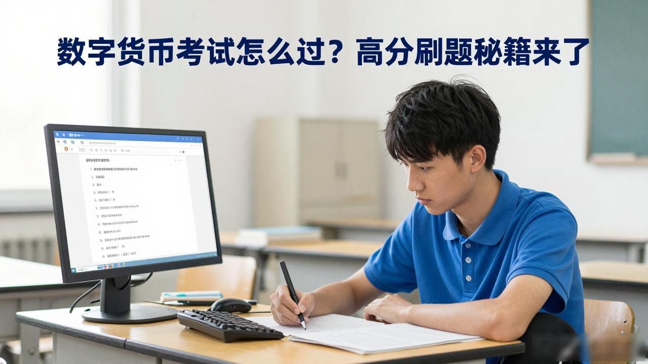 数字货币考试怎么过?高分刷题秘籍来了