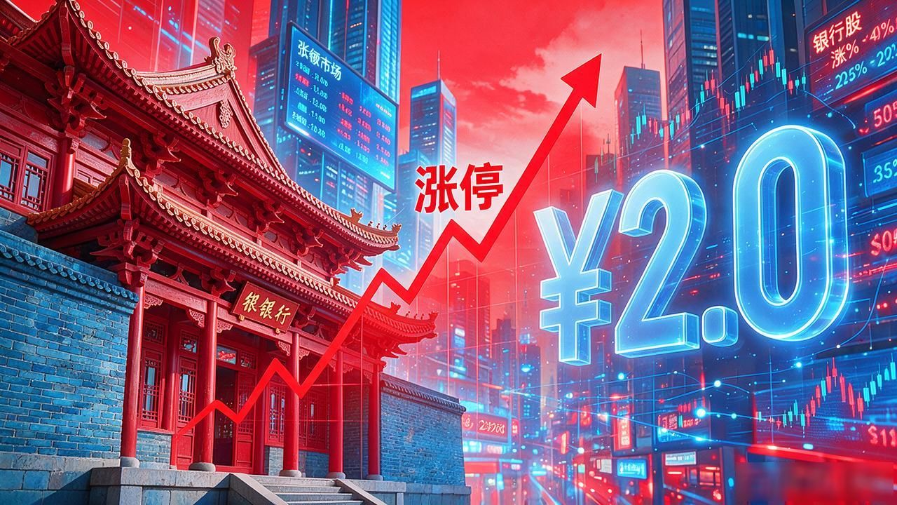 央行正式推数字货币,银行股集体拉涨停,这信号到底该不该追
