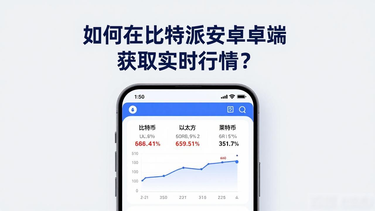如何在比特派安卓端获取实时行情?