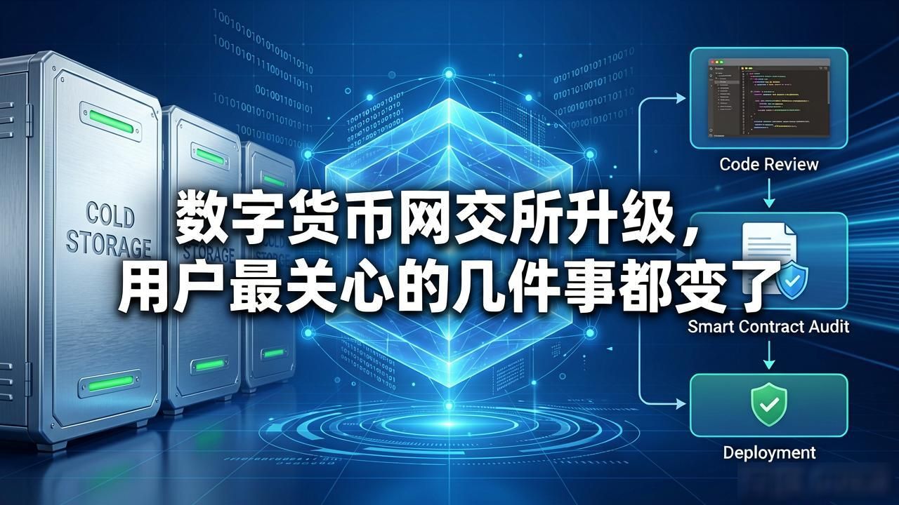 数字货币网交所升级，用户最关心的几件事都变了