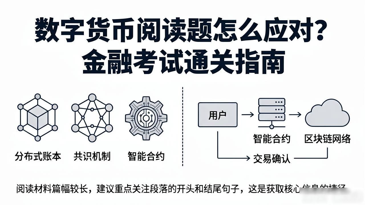 数字货币阅读题怎么应对？金融考试通关指南