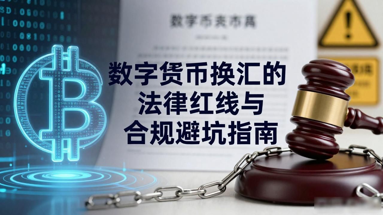 数字货币换汇的法律红线与合规避坑指南