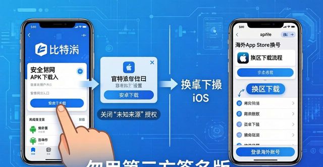 比特派钱包官网下载教程:三步搞定手机管理数字资产