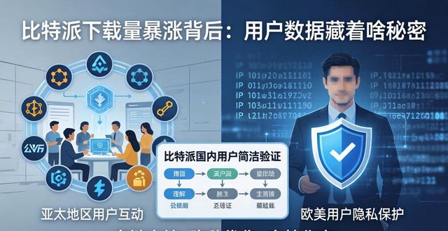 比特派下载量暴涨背后:用户数据藏着啥秘密