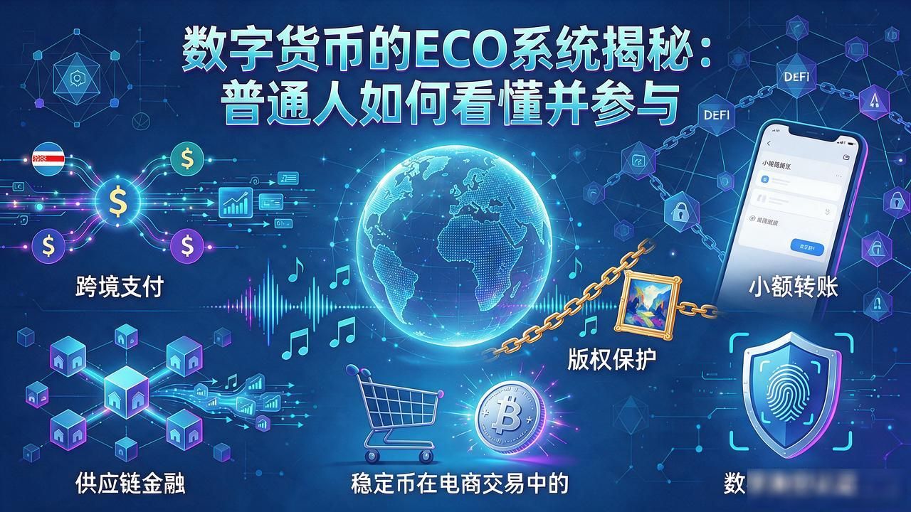数字货币的ECO系统揭秘：普通人如何看懂并参与