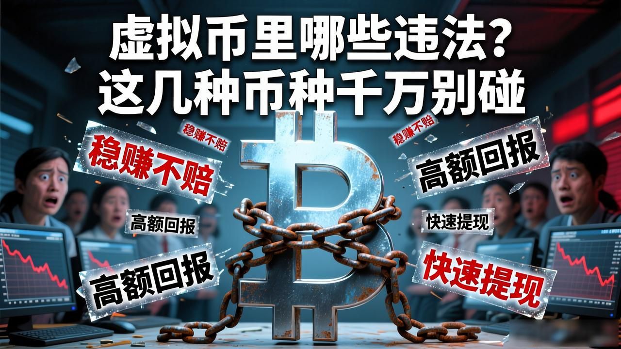 虚拟币里哪些违法？这几种币种千万别碰