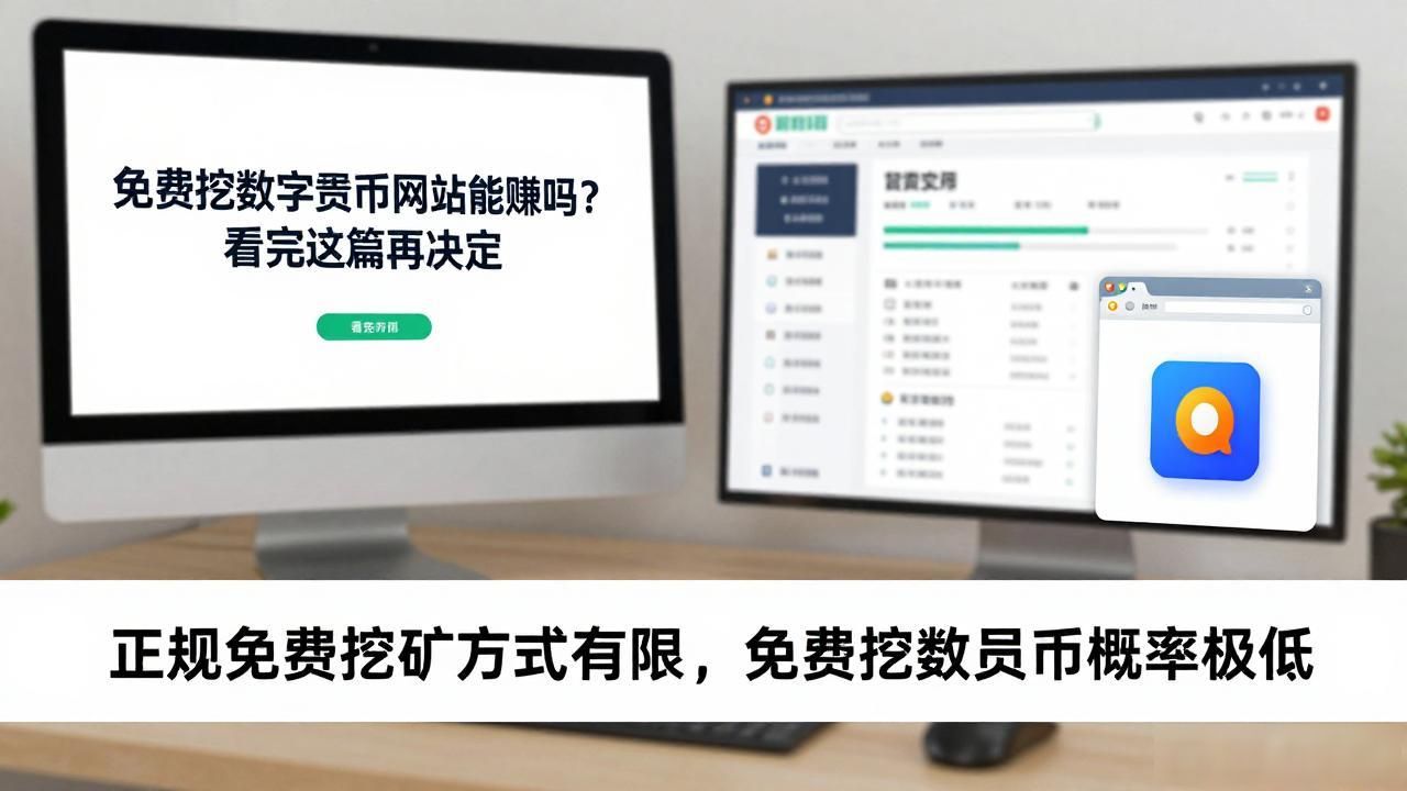 免费挖数字货币网站能赚吗?看完这篇再决定