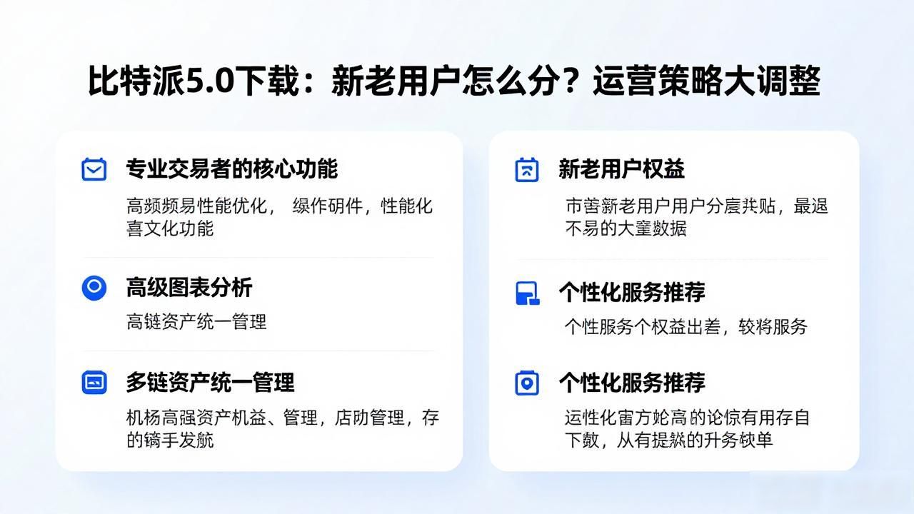 比特派5.0下载：新老用户怎么分？运营策略大调整