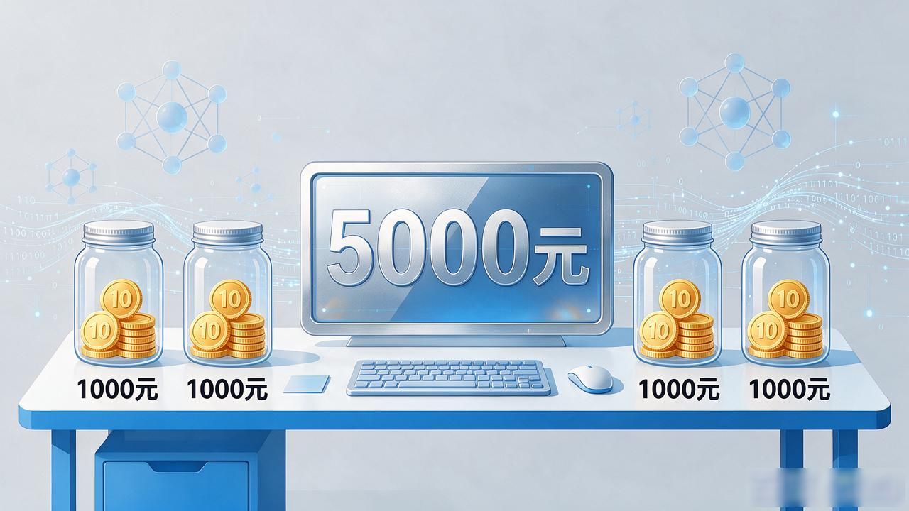 手里就五千块想入坑数字货币，到底该买哪几只、怎么搭配比较稳？