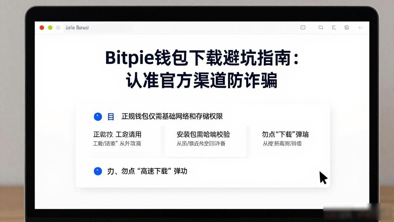 Bitpie钱包下载避坑指南:认准官方渠道防诈骗