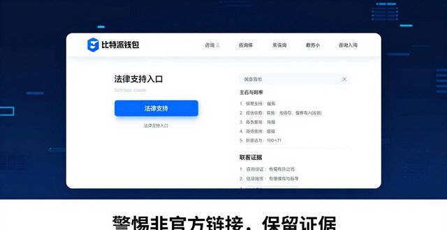 比特派钱包官方网:两步找到法律支持入口