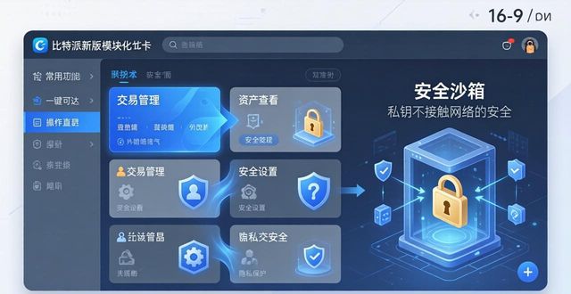 比特派新版:功能大升级,创新设计更安全