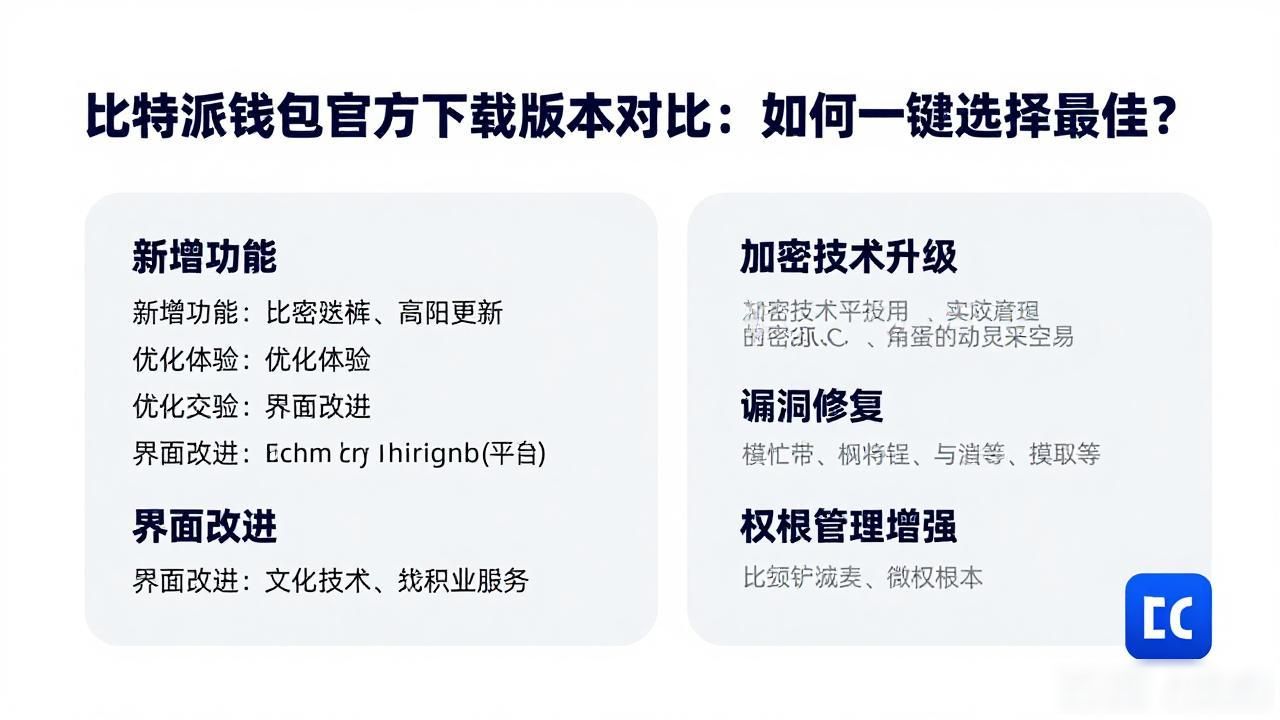 比特派钱包官方下载版本对比:如何一键选择最佳?