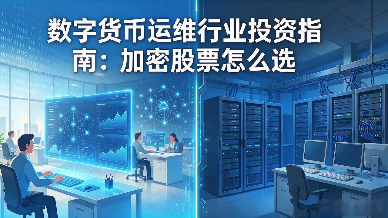数字货币运维行业投资指南:加密股票怎么选