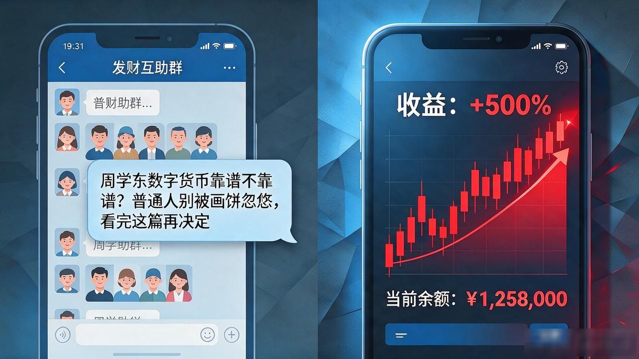 周学东数字货币靠谱不靠谱？普通人别被画饼忽悠，看完这篇再决定