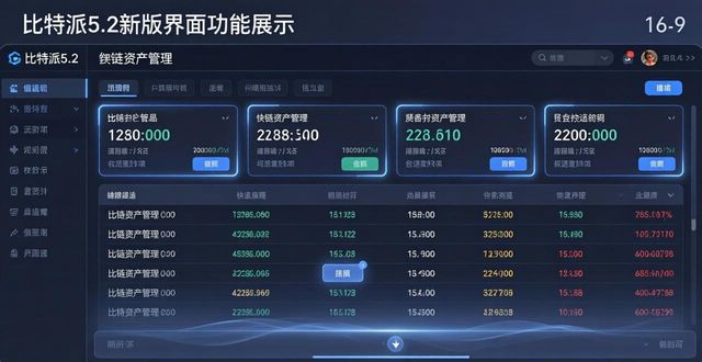 比特派5.2新版界面 下载前必看亮点