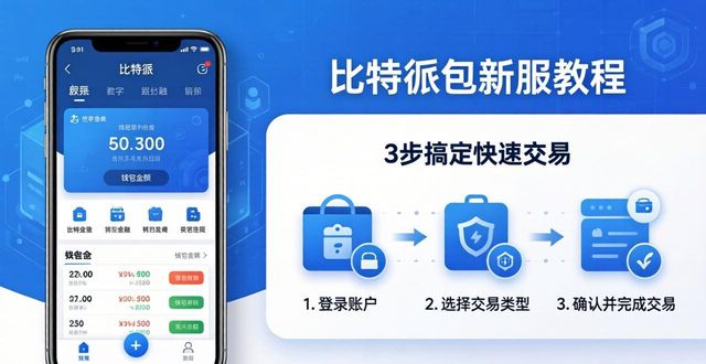 比特派钱包新版速成:3步搞定快速交易