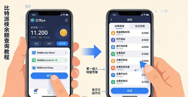 比特派钱包余额查询教程