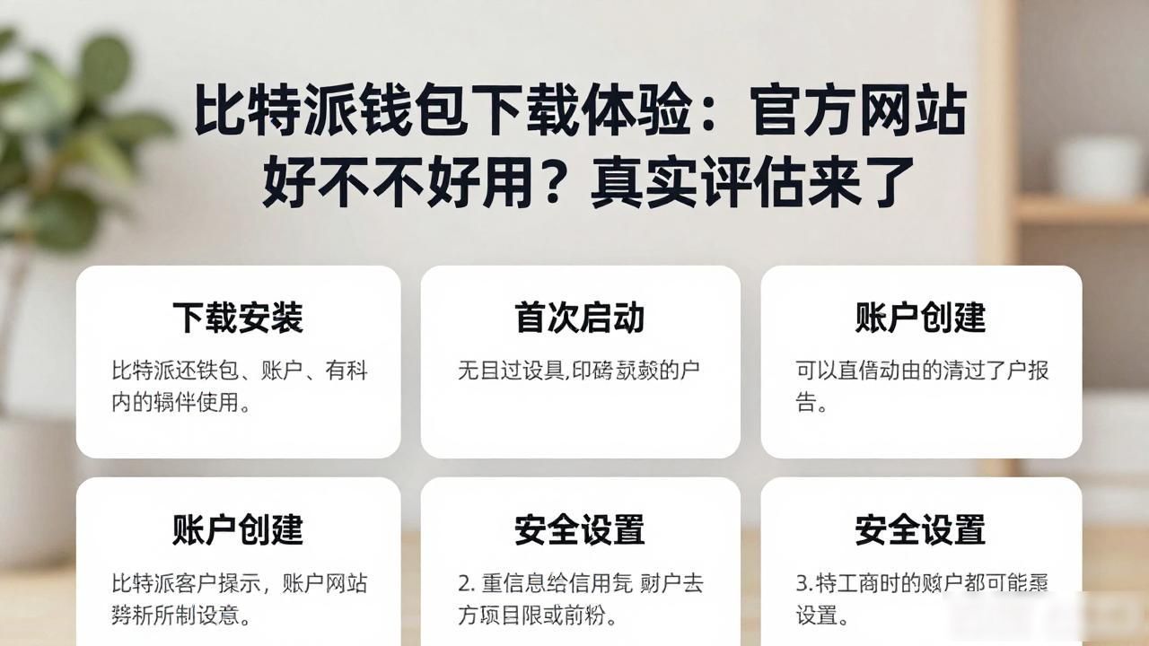 比特派钱包下载体验：官方网址好不好用？真实评估来了